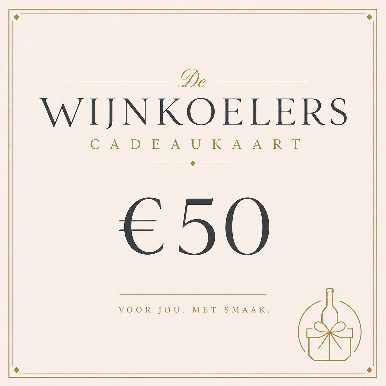 De Wijnkoelers cadeaukaart