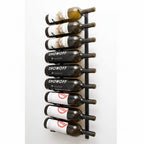 VintageView Mag Rack zwart wijnrek voor 9 magnums