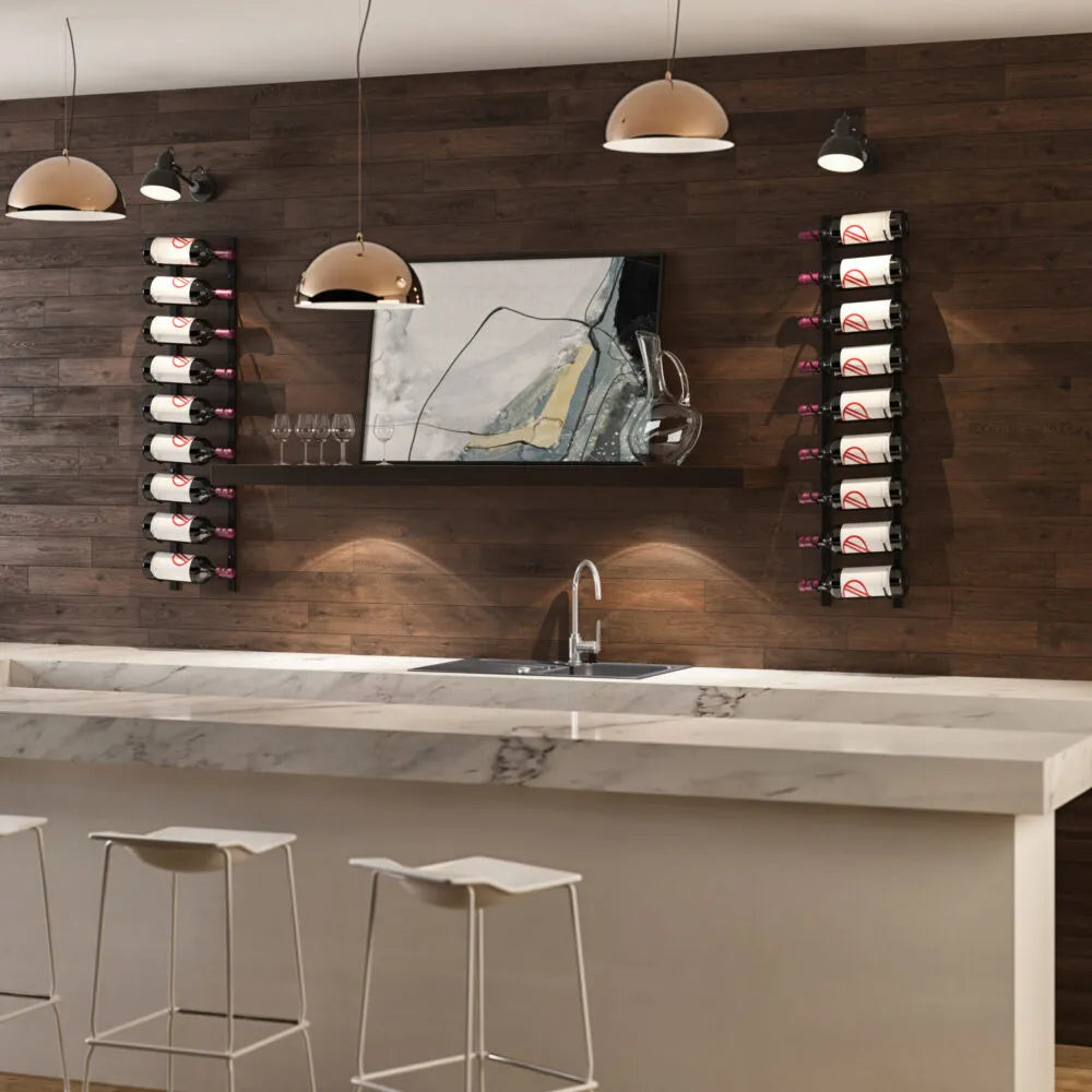 VintageView Mag Rack metalen wijnrek voor Champagne