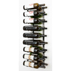 VintageView Mag Rack wandwijnrek 18 magnums Platinum