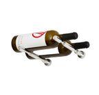 VintageView Vino Pins 2 wandwijnrek voor 2 wijnflessen