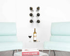 VintageView Vino Rails – Set voor 1 wijnfles