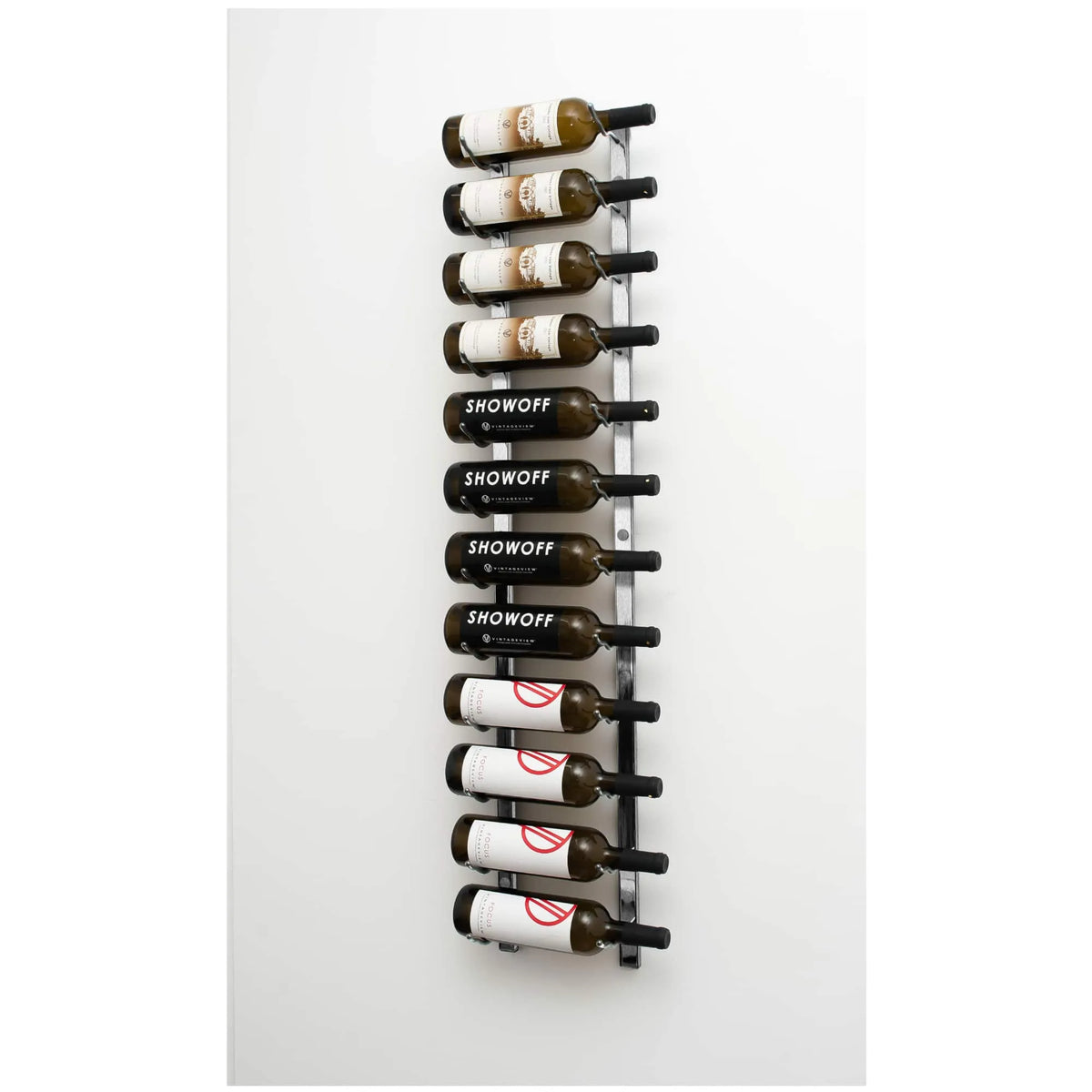 VintageView Rack 4 Platinum wandwijnrek 12 flessen
