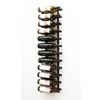 VintageView Rack 4 wandwijnrek 24 flessen Zwart Black Satin