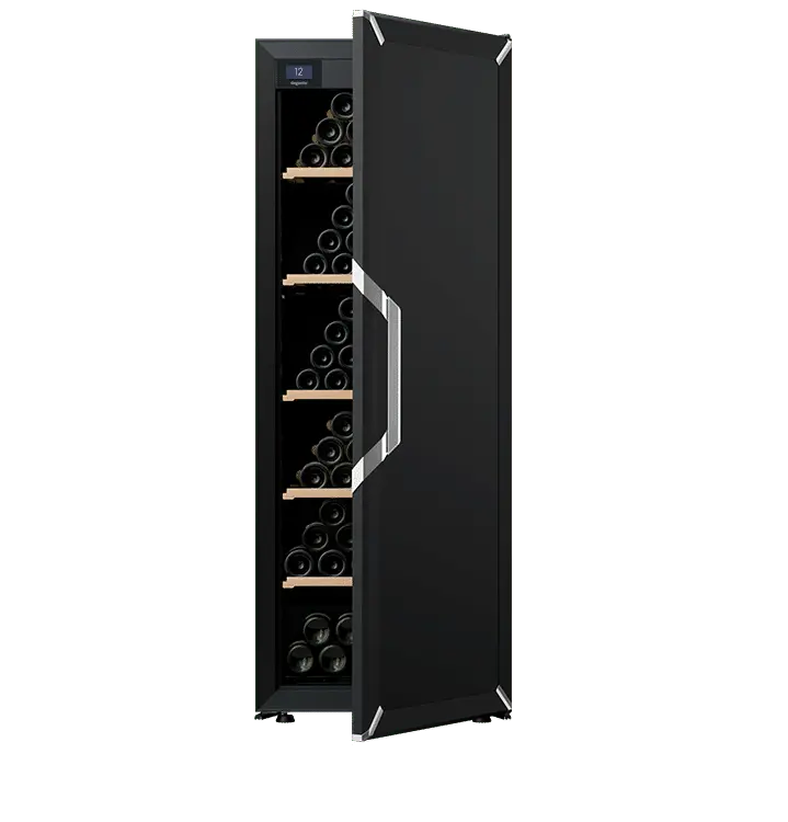 Goguette Wijnkoelkast met 1 temperatuurzone -  Zwart |  De Wijnkoelers