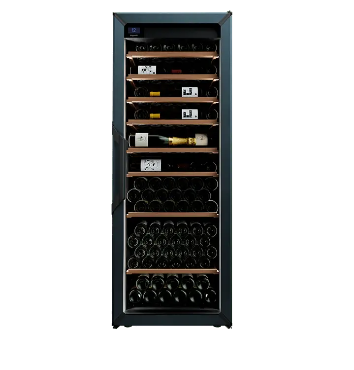 Goguette wijnkoelkast - 182 flessen - 1 zone -  Marineblauw |  De Wijnkoelers