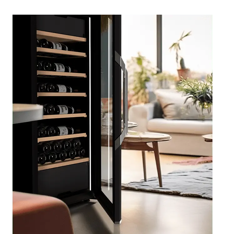 Goguette wijnklimaatkast 127 flessen 3 zones Goguette